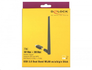 Delock 12535 USB 3.0 WLAN AC Stick 867 + 300 Mbps